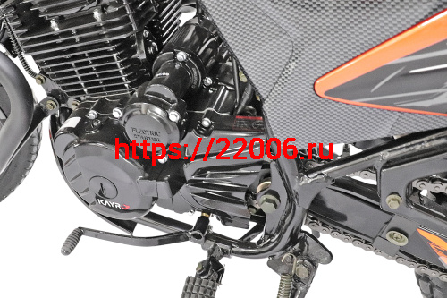 Мотоцикл KAYRO ENDURO 250cc "NOMAD" (ZS172FMM-3A, торм.пер/зад.диск, универс. покрышки пер. 90/90-19, зад 120/90-18)ПТС ОРАНЖЕВЫЙ фото 4