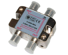 3-WAY SPLITTER 5-2500MHz BZT G687 657D спутниковый 3 выхода