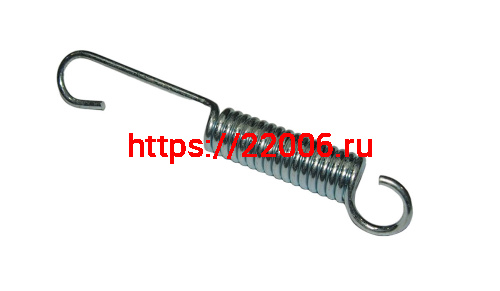 Пружина подставки боковой Альфа, Дельта, Zodiak, Cobra CrossFire, Хантер (L 120мм)  (ПР)