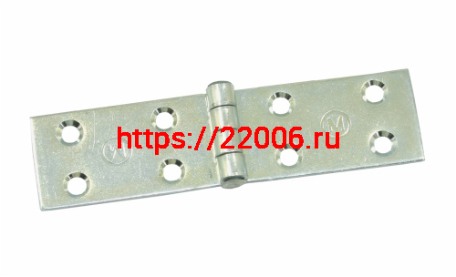 Петля карточная 100x25 цинк