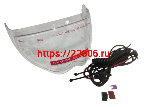 Шлем кроссовый со стеклом (туринг) СНЕГОХОДНЫЙ COBRA EC H331, черный, с ПОДОГРЕВОМ ВИЗОРА, размер M фото 5 Шлем кроссовый со стеклом (туринг) СНЕГОХОДНЫЙ COBRA EC H331, черный, с ПОДОГРЕВОМ ВИЗОРА, размер M фото 5