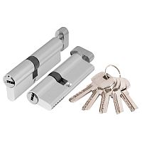 Цилиндровый Ajax (Аякс) механизм (AX202/70) AX2002Knob70 (30+10+30) CP хром с вертушкой