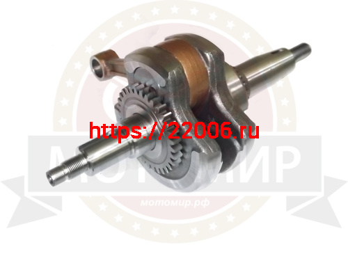 Коленвал YBR125 в сборе фото 3