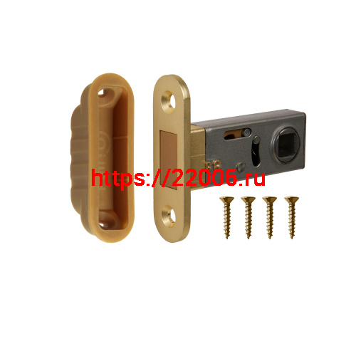 Защелка Punto (Пунто) врезная магнитная ML50-8 SSG-39 сатин.золото