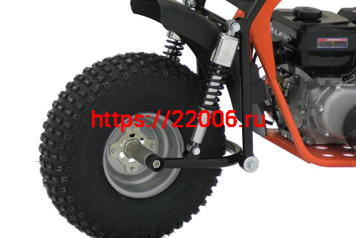 Мотоцикл СКАУТ САФАРИ 3L- 8+  BIGFOOT (ФАРА, перед и зад подвес. KP230 -8 л.с.,руч.старт, диск торм) фото 5