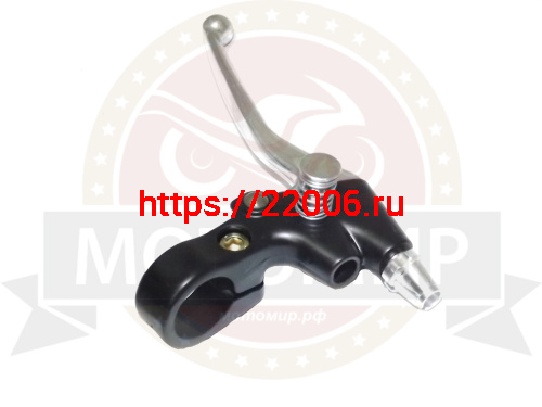 Рычаг сцепления ВелоМотор "Газуля" в сборе с фиксатором (Пр) фото 2