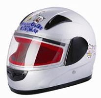 Мотошлем YM-203 KIDS красный (S)