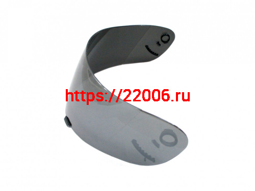 Стекло для мотошлема TS-42 темно-дымчатое