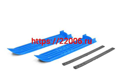 Лыжи детские пластмассовые большие 1 ремешок фото 2 Лыжи детские пластмассовые большие 1 ремешок фото 2