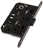 B06102.50.93 AGB (АГБ) (=B04102) Защелка врезная WC (черный) тех. уп. без отв. пл. MEDIANA POLARIS