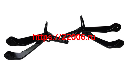 Подножка пассажира HIRO 250 (левая+правая) (T2BP030400B00100+T2BP030400A00100)