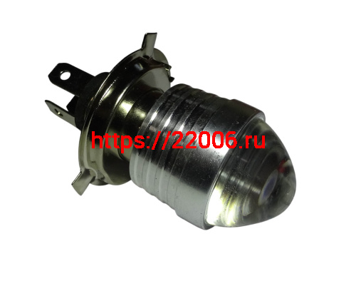 Лампа светодиодная (LED) 12V  (H4)  фарная ATV BULLET 200