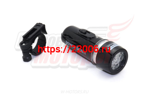 Фара вело передняя (бат.) FY-102 (5 диодов) фото 2 Фара вело передняя (бат.) FY-102 (5 диодов) фото 2