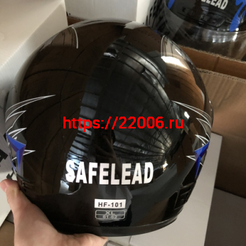Шлем интеграл "Safelead" HF-101 NEW черный (Q19B)(Q29) размер XL фото 3 Шлем интеграл "Safelead" HF-101 NEW черный (Q19B)(Q29) размер XL фото 3
