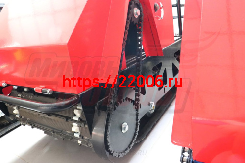 Мотобуксировщик 15 л.с. Сибирь-Ф (2 тел.) дв.Lifan, укороченная база, вариатор "Сафари", катковая подв., Фара, комплектация без аккумулятора фото 5