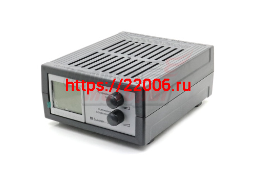 Зарядное устройство ВЫМПЕЛ-57 (автомат,0-20А, 7,4-18В, сегментный ЖК индикатор)