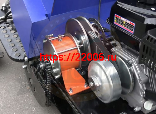 Мотобуксировщик компактный ЛИДЕР-СИГМА-3,  8+ лс, с РЫЧАЖНЫМ модулем, С РЕВЕРСОМ, TAV2-40, СИНХРО фото 5