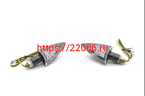 Боковой фонарь Мини (НF-101030) светодиодный, треугольничек, черный фото 2 Боковой фонарь Мини (НF-101030) светодиодный, треугольничек, черный фото 2