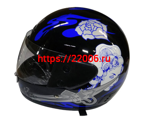 Шлем интеграл "Safelead" HF-101 NEW черный (Q19B)(Q29) размер L фото 3