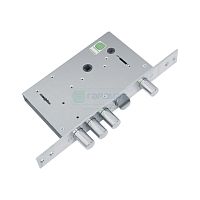 Замок Guardian (Гардиан) врезной сувальдный с задвижкой и защёлкой ЗВ 30.12, 4 кл.(длинный кл. 59 мм) /123:138/