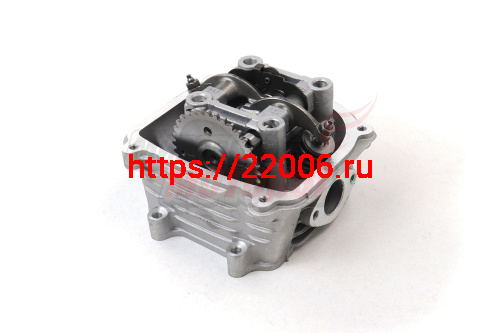 Головка цилиндра 4х такт. дв.157QMJ(57,4 мм,150см3)(клапана+постель распредв.+распредвал+звезда ГРМ) Головка цилиндра 4х такт. дв.157QMJ(57,4 мм,150см3)(клапана+постель распредв.+распредвал+звезда ГРМ)
