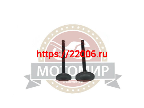 Клапан впускной/выпускной KAYO YX140 (LF120, YX125)  d=23/27 (НАБОР)