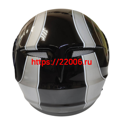 Шлем интеграл KIRIN K71, карбон, черный, красный, серый, размер М фото 4