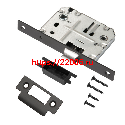 Защелка Ajax (Аякс) врезная METLM72-50 BL черный