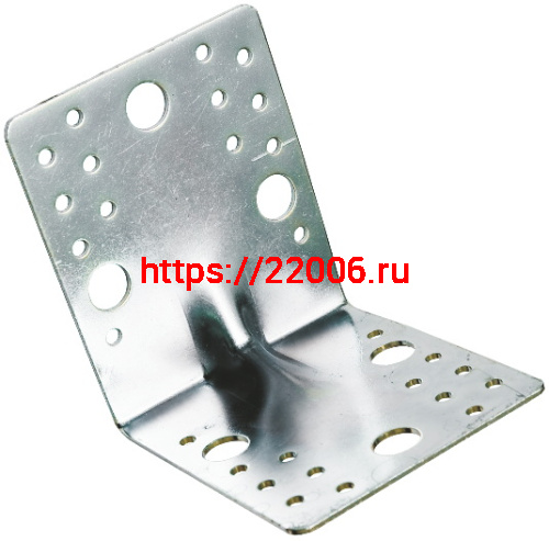 Уголок крепежный 105x105x90 усил.цинк