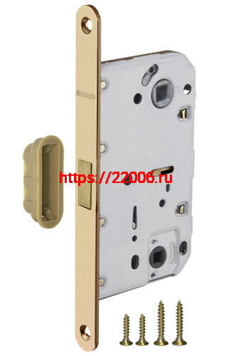 Защелка Fuaro (Фуаро) врезная MAGNM96WC-50 (M96WC-50) SSG сатинированное золото