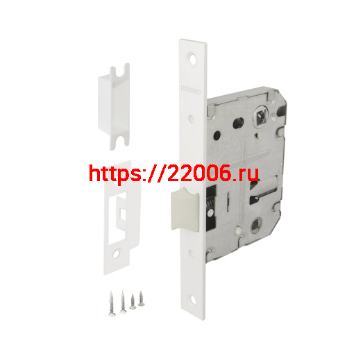 Защелка Fuaro (Фуаро) врезная PLASTP72-50 (P72-50) WH белый