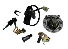 Замок зажигания (+бензобака+бардачка) COBRA SRM (76020490)