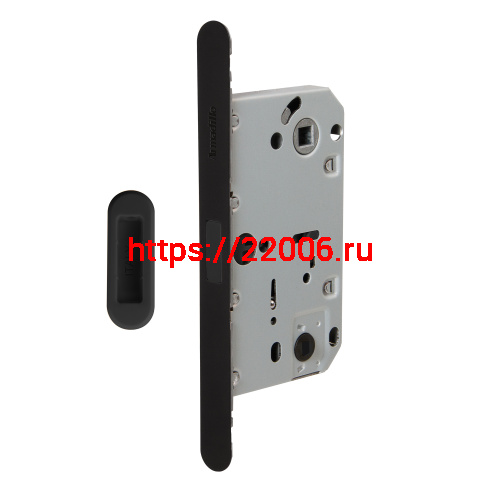 Магнитная Armadillo (Армадилло) защелка WC с ответной планкой GRAVITY.PRO G01.196.50.96 BL черный