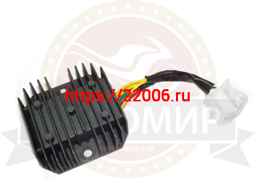 Реле регулятор с проводом 7 конт. колодки 4+3 (CH125) 150сс (CH125-531A)