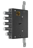 Замок Mettem (Меттэм) врезной сувальдный с задвижкой ЗВ8 152.1.0 с тягами (без лицевой планки), 5 кл.