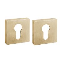 Накладка Fuaro (Фуаро) под цилиндр ET.K.DM51 (ET DM) SSG-39 сатинированное золото