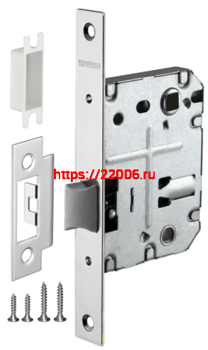 Защелка Fuaro (Фуаро) врезная PLASTP72-50 (P72-50) CP хром