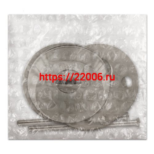 Накладка Punto (Пунто) DEF.SH-al/R-EXT.5513 (A5513) тех упаковка, винт M5x90 SN матовый никель фото 2