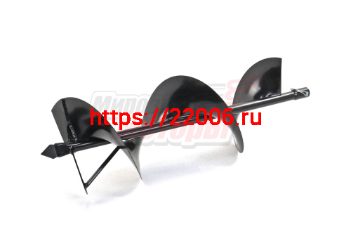 Шнек для почвы к мотобуру D-250/80/85 (BRAIT AG-52, Carver AG-52, Калибр БС-1500)