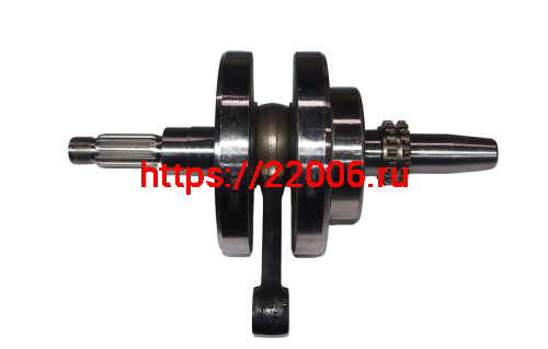 Коленвал СВ250 см3 Zongshen ZS 172FMM-5 (+ 2 подшипника) (100081714)