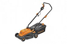 Газонокосилка эл. "CARVER" LME-1332 (1300 Вт, ширина 32 см., рег.высоты, травосборник 30 л)