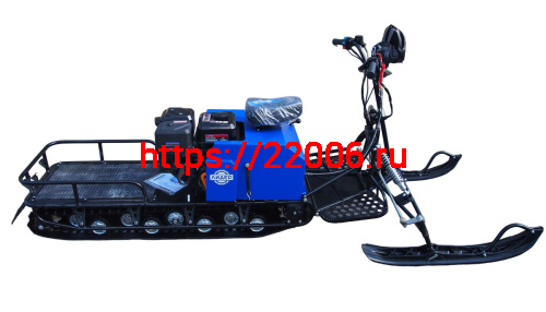 Мотобуксировщик с лыжным модулем 22 л.с, С РЕВЕРСОМ ЛИДЕР-3H-4Т-22АП, LONG ГИДРАВЛ., РЫЧАЖ, ПОДОГРЕВ фото 3