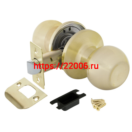 Ручка Punto (Пунто) защелка DK672 SB-PS (6072 SB-P) (без фик.) мат. золото