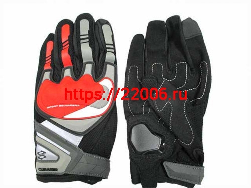 Перчатки Cuirassier UX100 красные  (M)