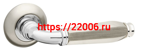 Ручка Fuaro (Фуаро) раздельная ENIGMA RM/HD SN/CP-3 матовый никель/хром