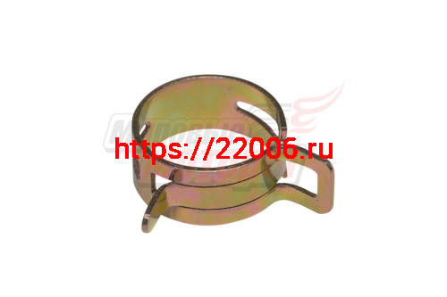 Хомут шланга пружинный, ленточный, диаметр 12 мм