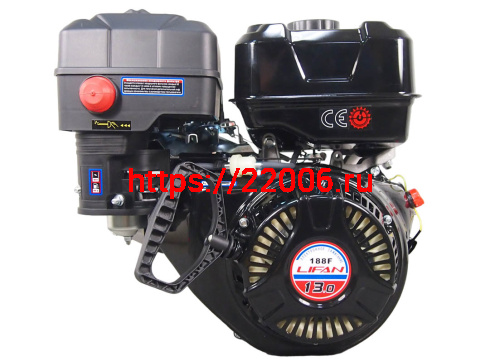Двигатель LIFAN 13 л.с. 188F (390) (вых. вал d25 мм)