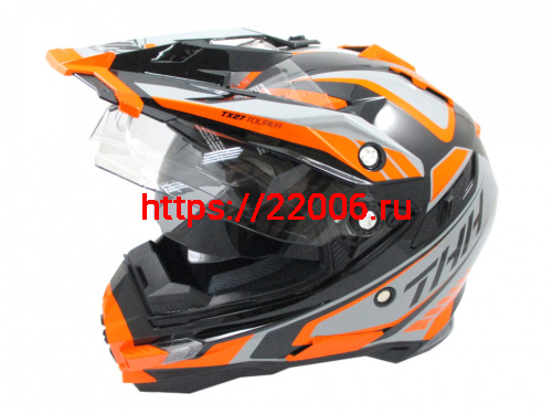 Мотошлем THH TX-27 №3 black/orange (XL)