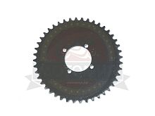 Звезда 44 зуб. (415) цепи, задняя  "Газуля" F50/72/80 голая (d54, 4 отверствия)
