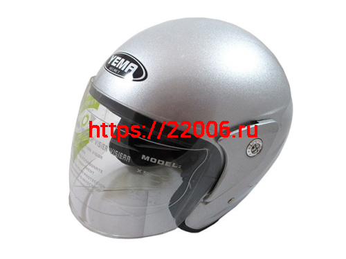Мотошлем YM-612 серый (S)